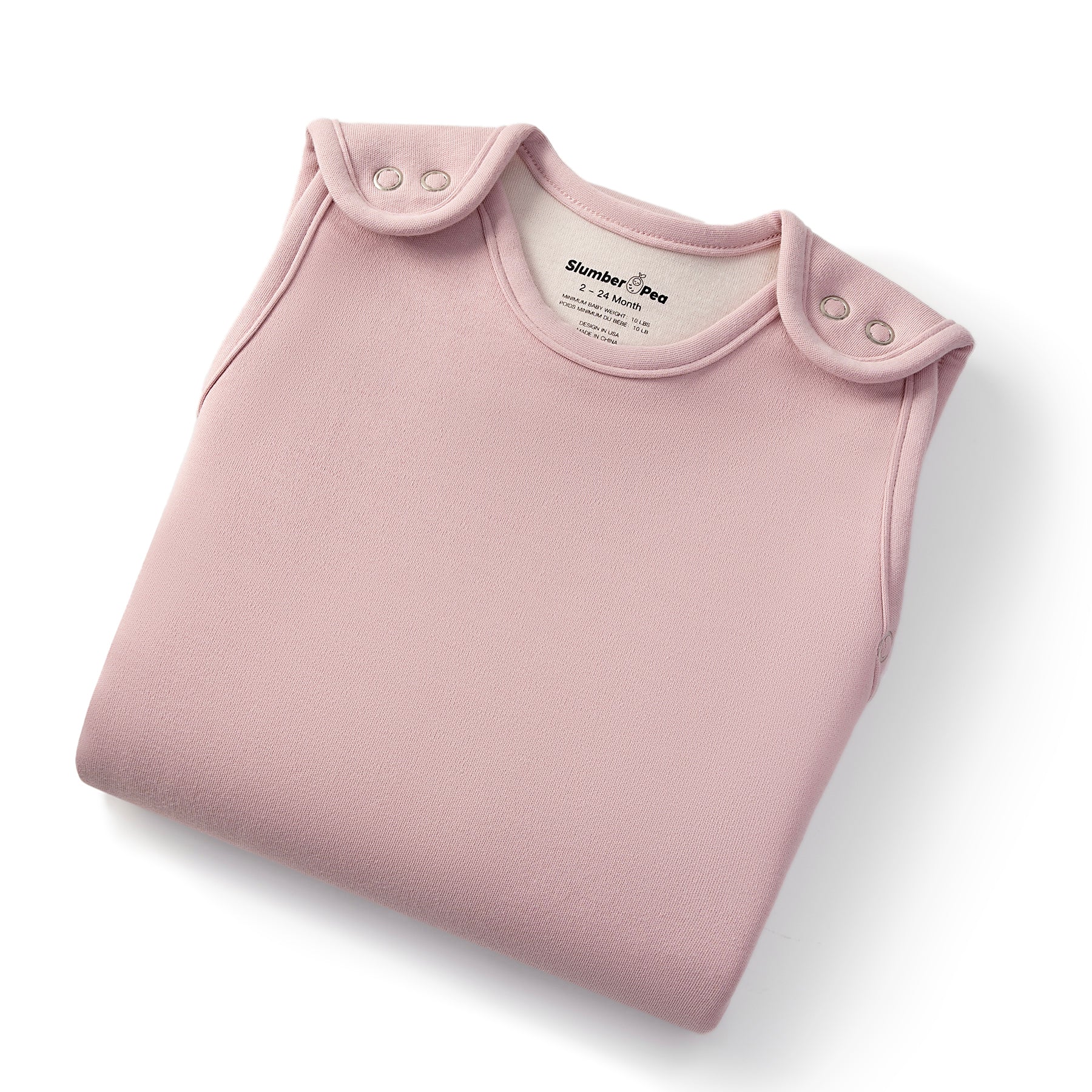 Australian Merino Wool Baby Sleep Bag - Passive Temperature Regulating | Mauve